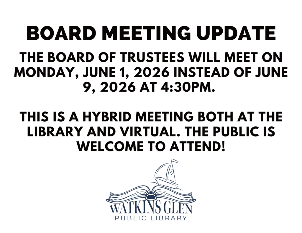 The board will meet on Monday June 1st instead of June 9th due to Kelly's surgery. This is a hybrid meeting - the public is welcome to attend at 4:30pm.