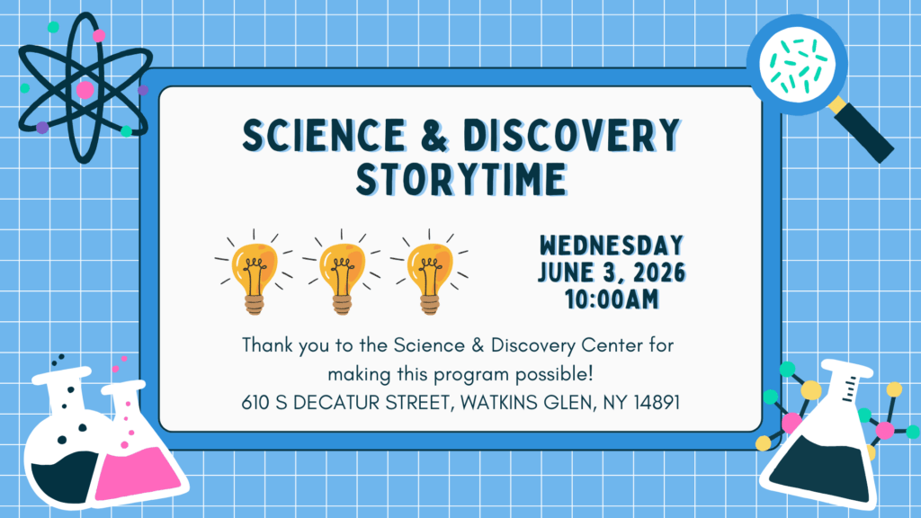 Science & Discovery Storytime - June 3rd at 10am